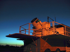 Monument Peak (MOBLAS-4) Laser firing, Southern Sky