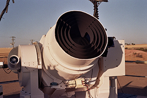 MOBLAS 5 Telescope closeup (2023)